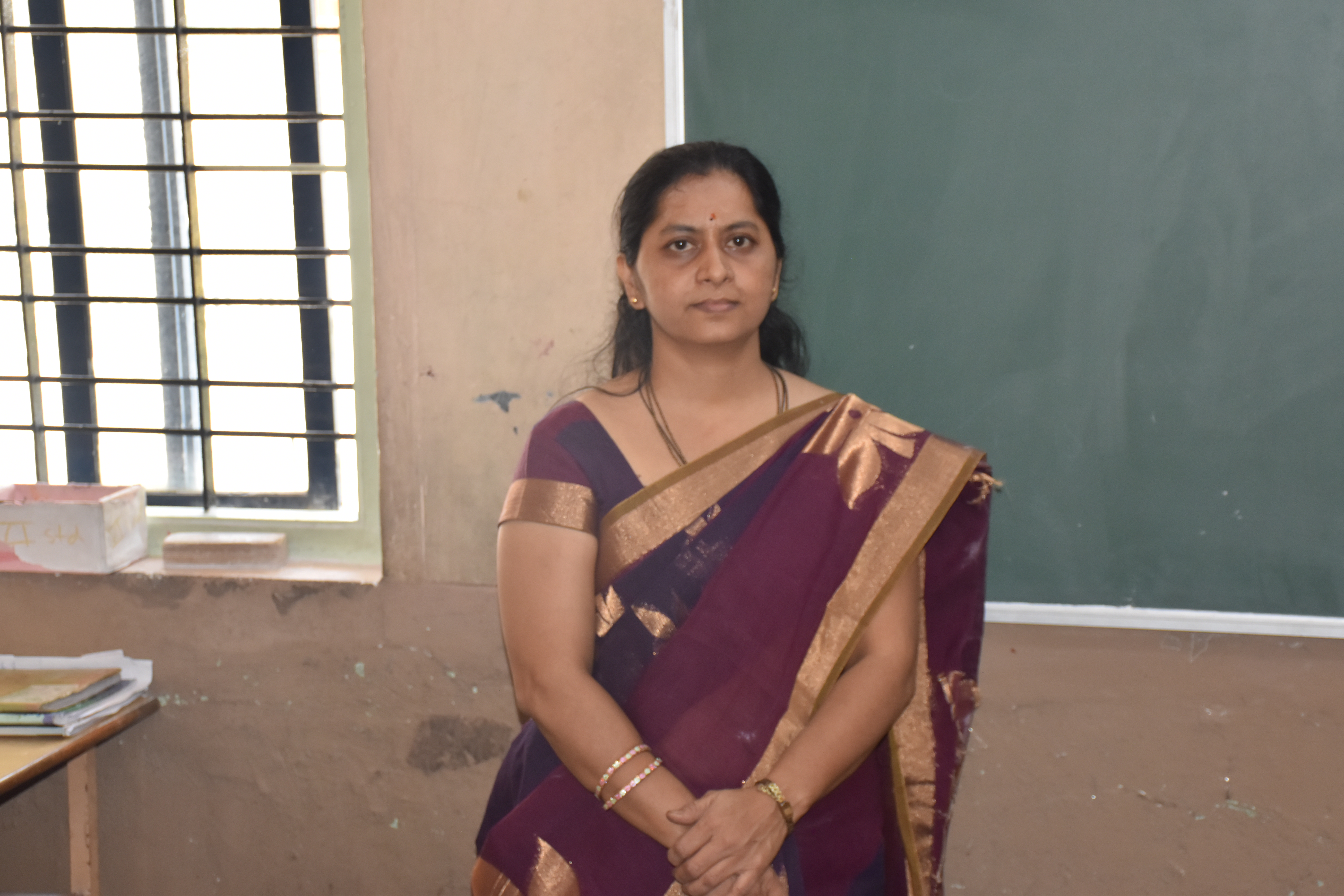 Chaithra A Almad, Mathematics and General Science teacher