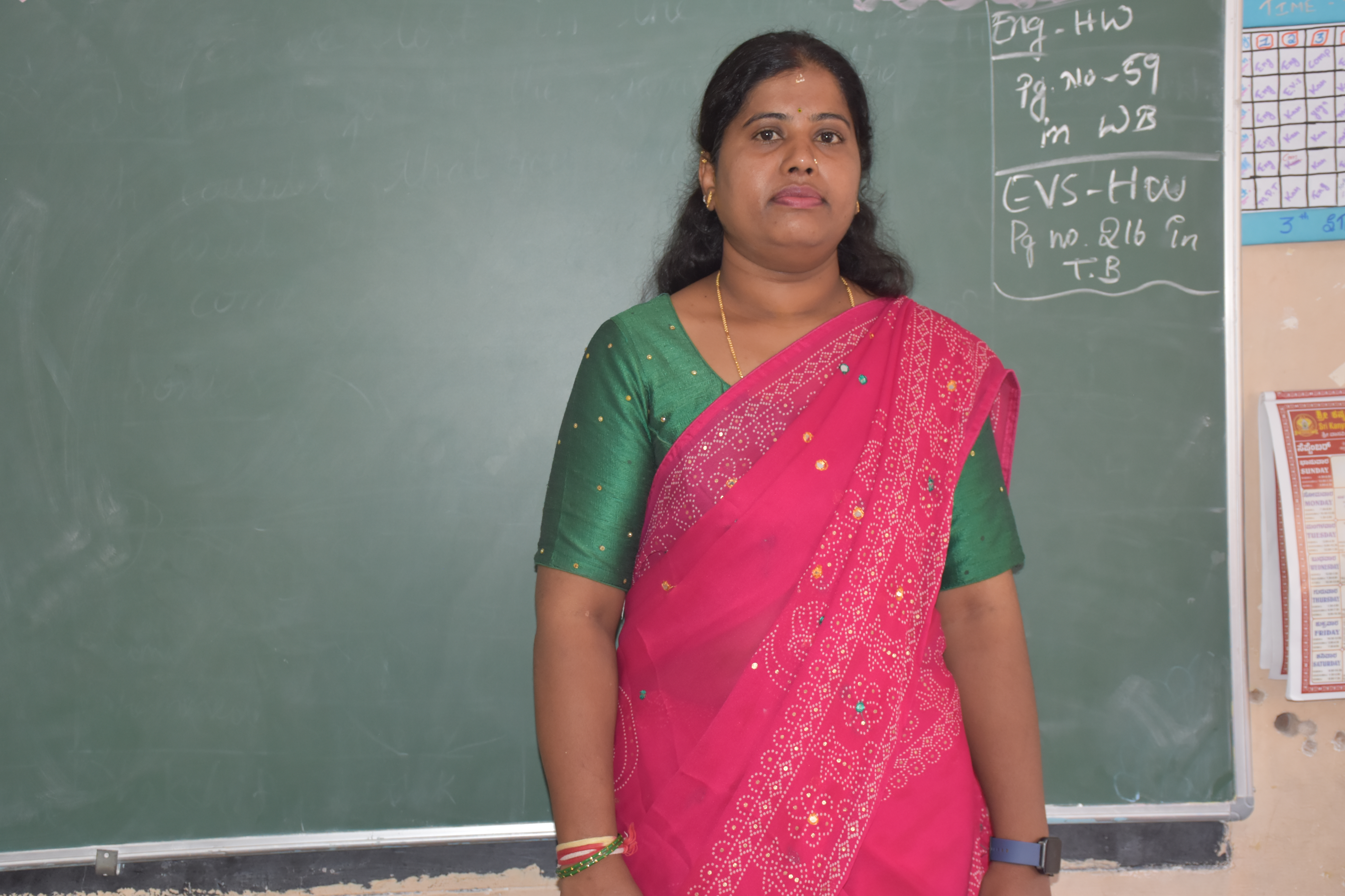 Nagarathna M, Social Science teacher